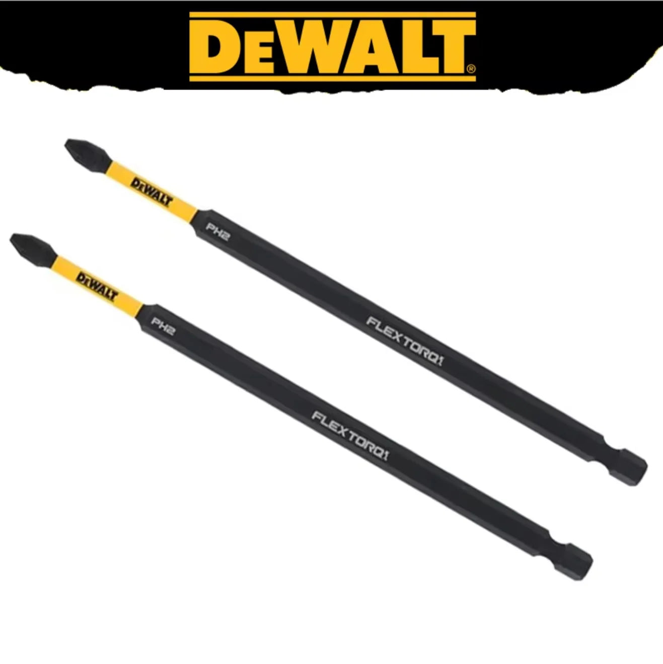 DeWalt Impact-Resistant, Non-Slip, Ultra-Hard Phillips Head Bits, High-Hardness, Strong Magnetic Screwdriver Bits