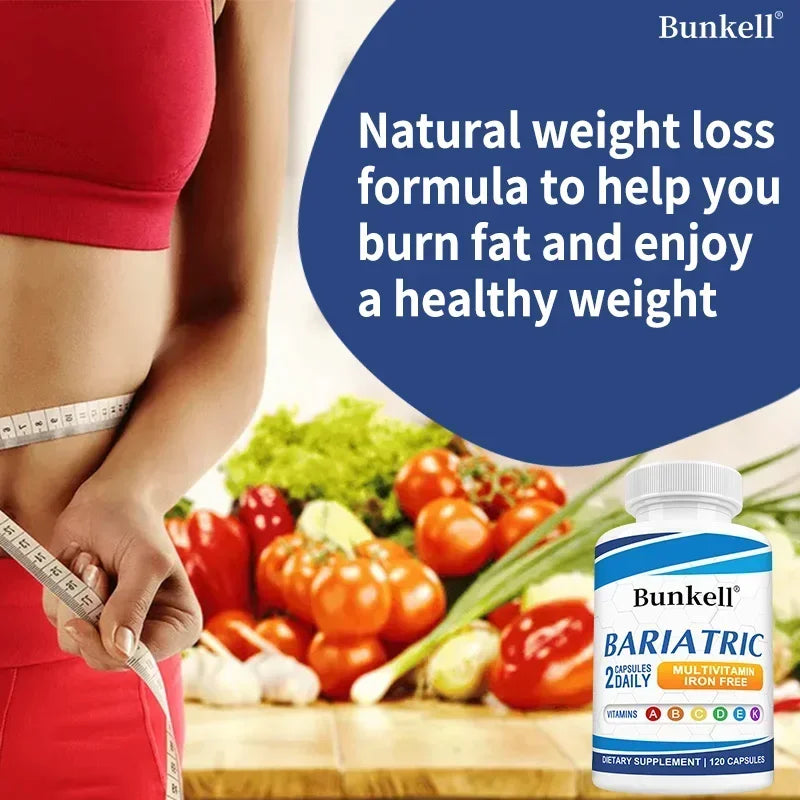 Multivitamin Capsules - Daily Support -for Energy, Immunity - with Vitamin A, C, D, B-Complex - Soy & Gluten-Free, Non-GMO
