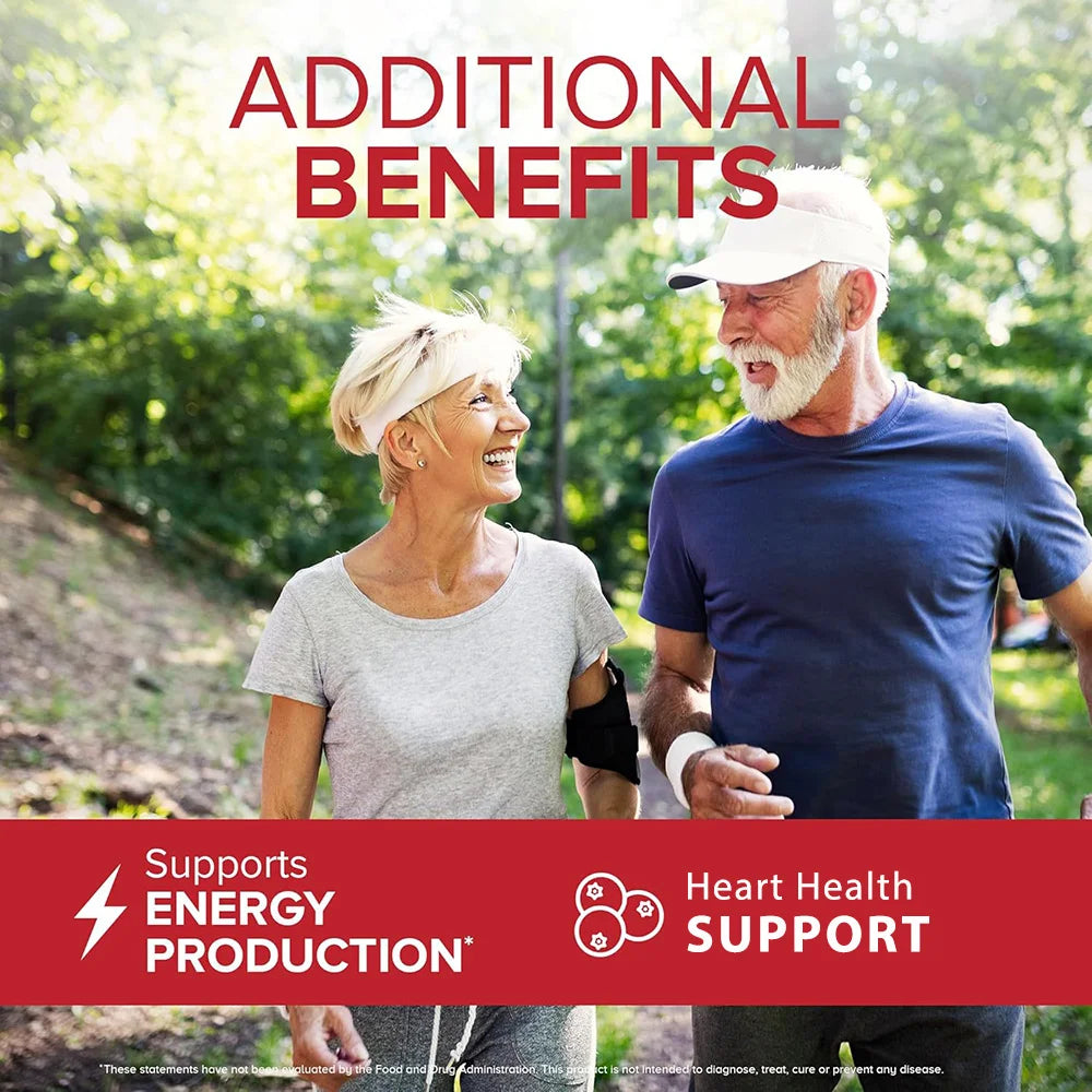 High Absorption Ubiquinol CoQ10 500MG-Heart Health&Energy Production - Nutritional Supplements with Coenzyme Q10