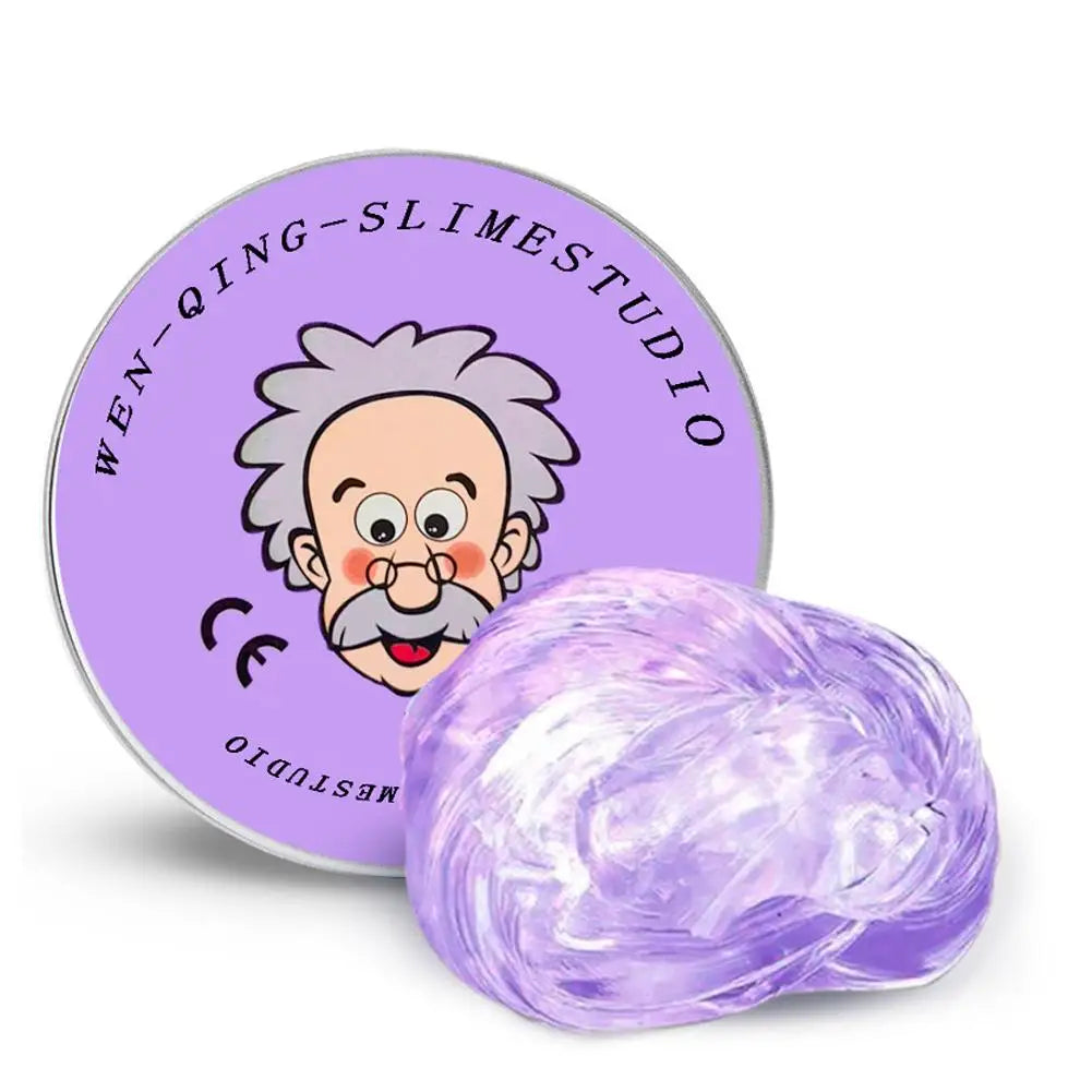 Reusable Putty Liquid Crystal Bouncy Slime Toy Kid Safe Mud Stress Relief Color Clay Shape Handmade DIY Handgum Playdough