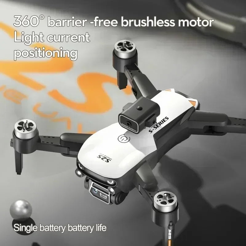 Original S2S Mini Drone 8K HD Professional 4K Dual Camera Obstacle Avoidance Brushless Motor Foldable Rc Quadcopter Toys Gift