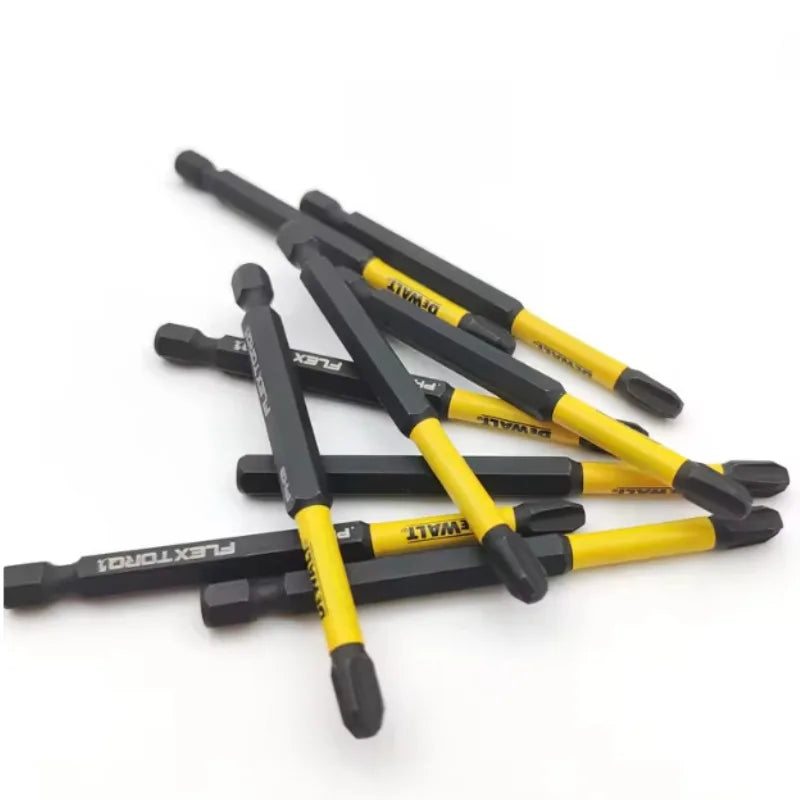 DEWALT DWA3PH21RB PH2 Impact Bits Set - 1/5PCS 89mm High Hardness No Wear/Stripping for Power Drills DIY Pro Use