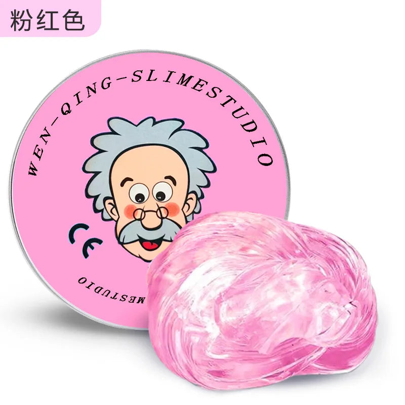Reusable Putty Liquid Crystal Bouncy Slime Toy Kid Safe Mud Stress Relief Color Clay Shape Handmade DIY Handgum Playdough