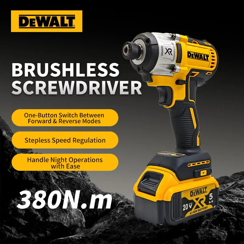 DeWalt DCF887 20V Brushless Cordless Impact Driver 205N.m Electric Screwdriver Impact Drill With LED Light For Dewalt 20V Batter
