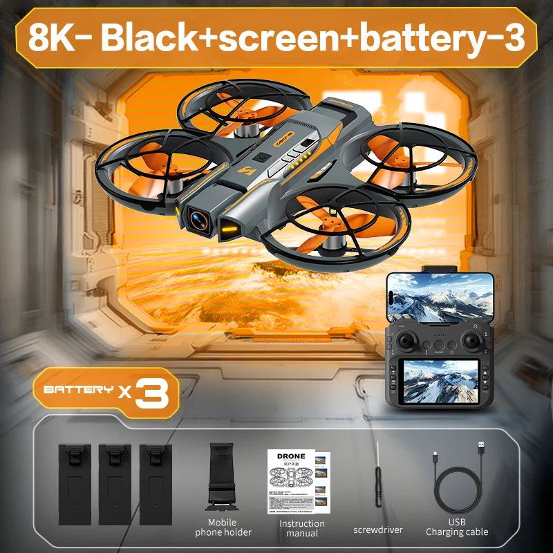 Original A21Pro Mini Drone 8K GPS Professional HD Aerial Photography Remote Control Aircraft 5G HD Camera Quadcopter Toy UAV