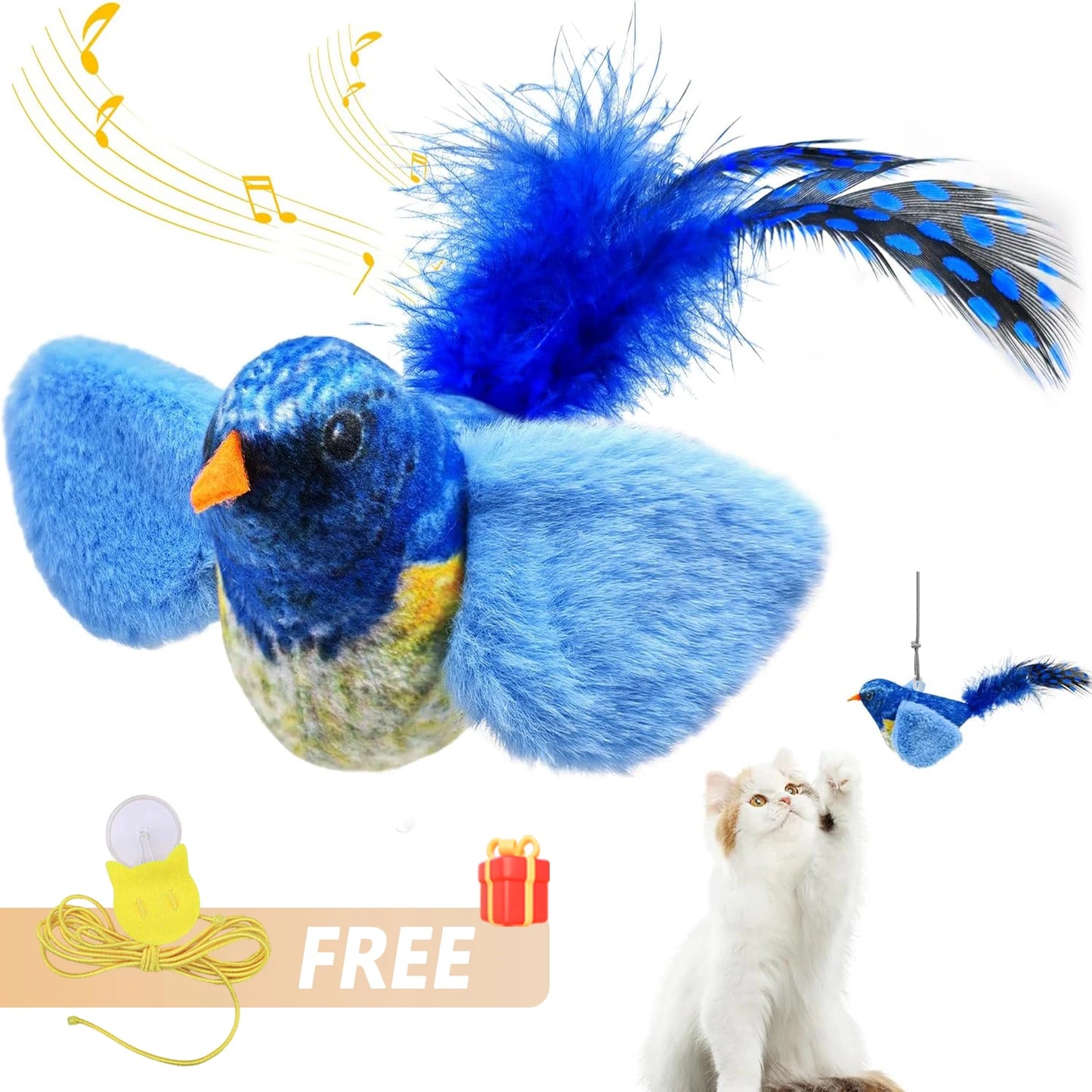 iLMH 1/2 PCS Cat Interactive Ball Toy Automatic Rolling Ball Faux Tail Rechargeable Smart Pet Electric Toy Pet Toy Imitate Mouse