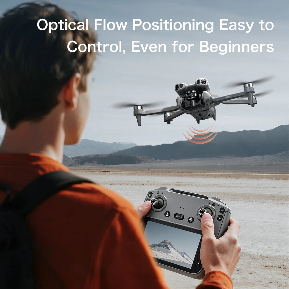 Original GT50 GPS Drone 8K HD Dual Camer With Photoable screen RC Brushless Motors Obstacle Avoidance Foldable Quadcopter toy