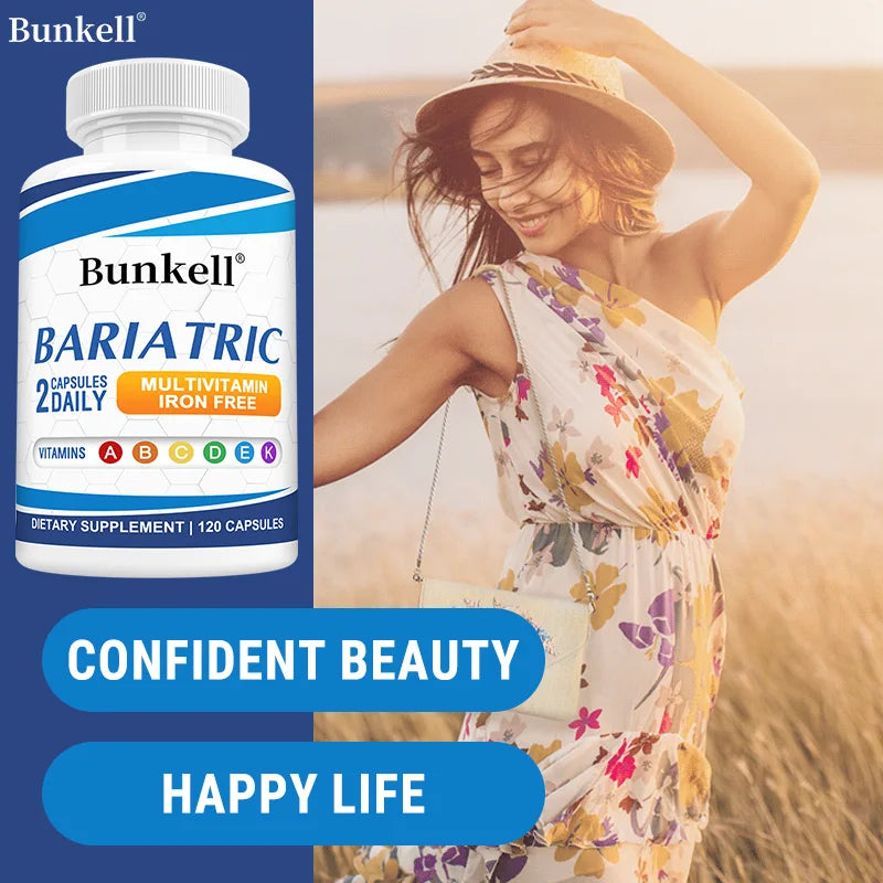 Multivitamin Capsules - Daily Support -for Energy, Immunity - with Vitamin A, C, D, B-Complex - Soy & Gluten-Free, Non-GMO