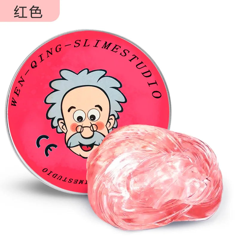 Reusable Putty Liquid Crystal Bouncy Slime Toy Kid Safe Mud Stress Relief Color Clay Shape Handmade DIY Handgum Playdough