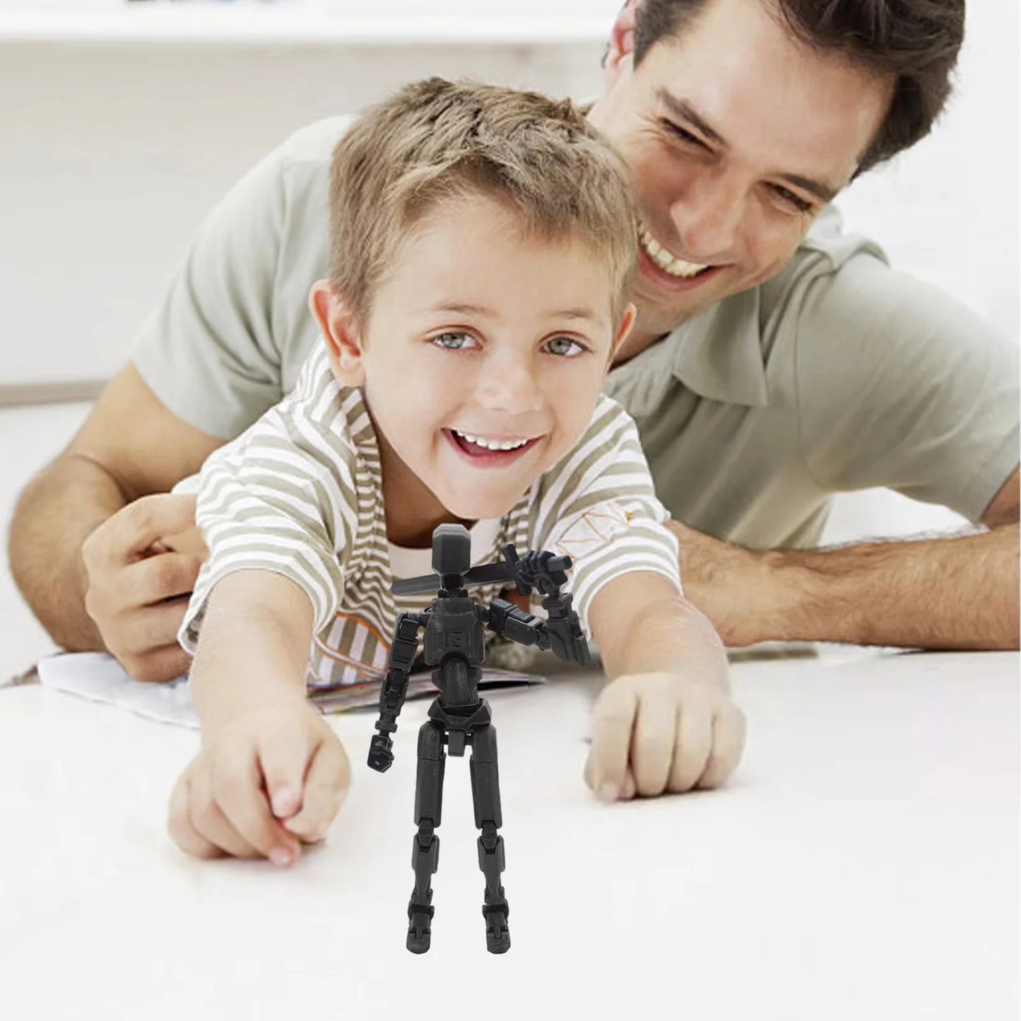 1PC 13 Joints Figure Articulate Movable Dummy Doll Diy Assembly Toy 3D Printed Action Figure Stop Motion Animation Dummy