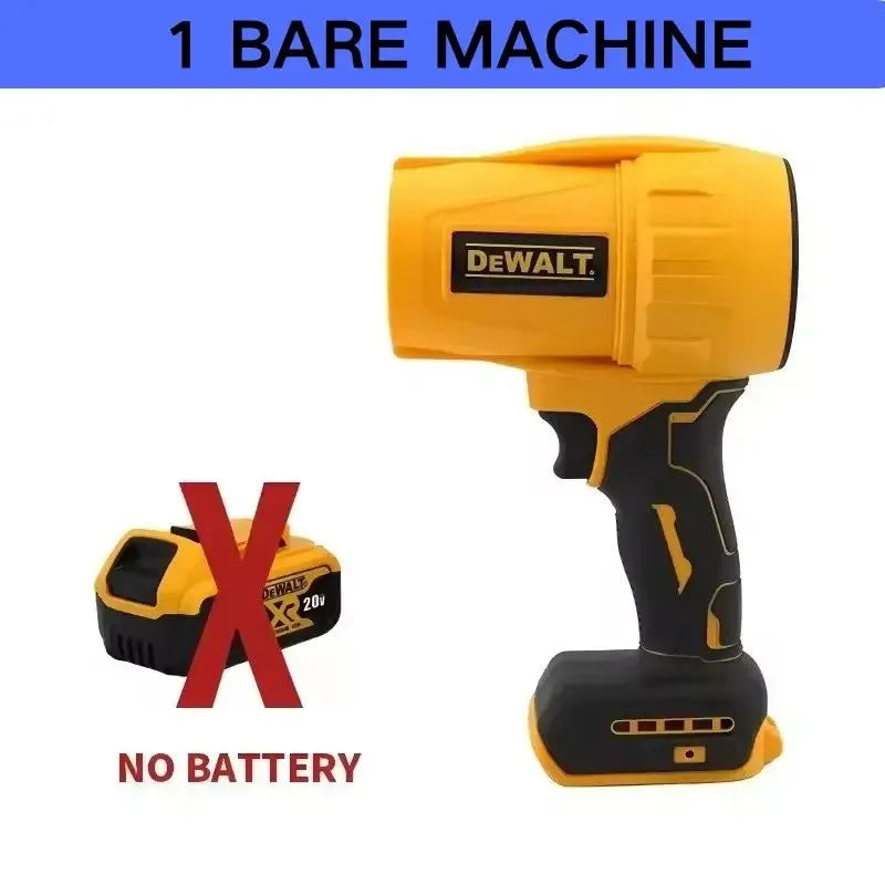 Dewalt Wireless Brushless High-Power Handheld Blower Turbo Fan Lightweight Design 20V Battery Leaf And Snow Sweeping Tool