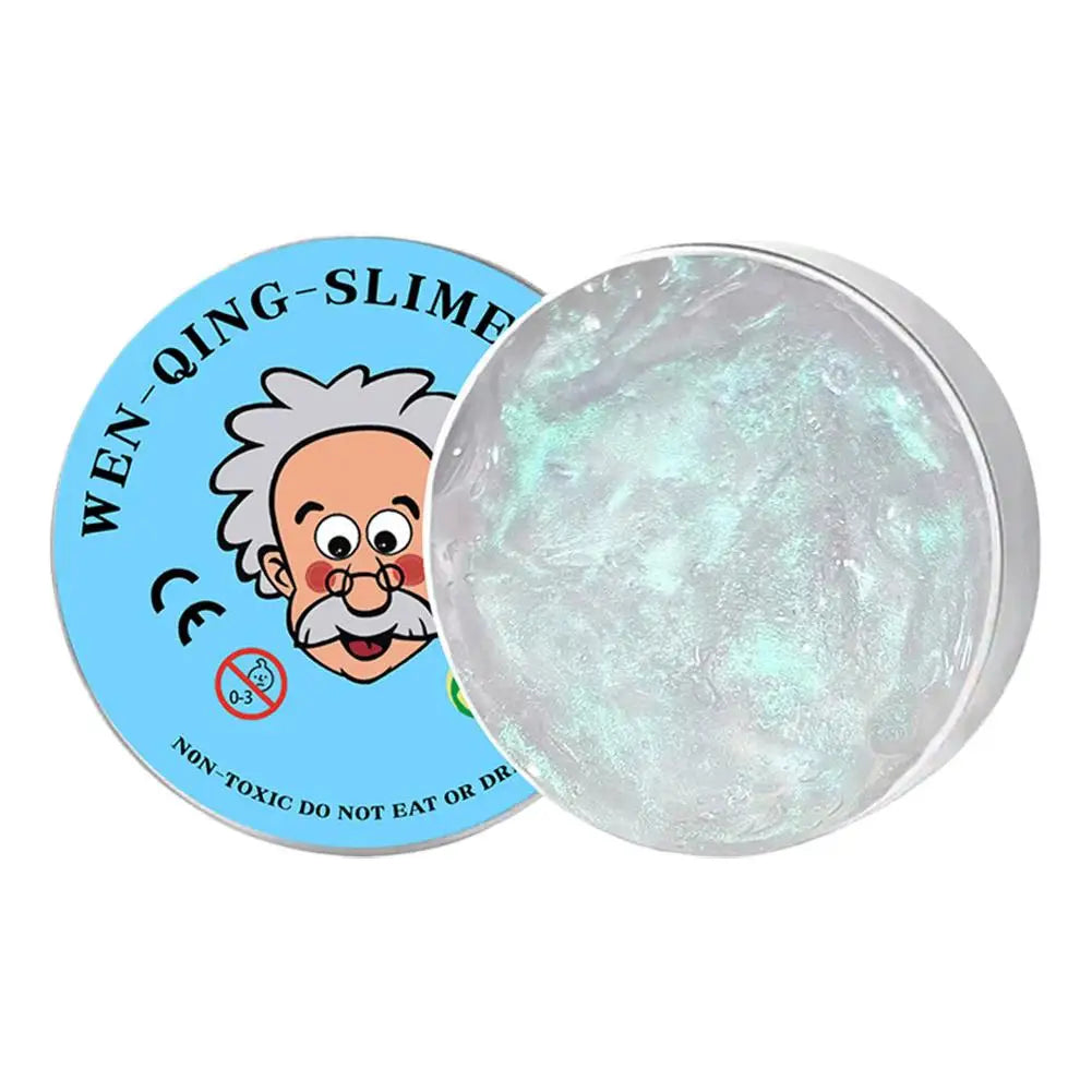 Reusable Putty Liquid Crystal Bouncy Slime Toy Kid Safe Mud Stress Relief Color Clay Shape Handmade DIY Handgum Playdough
