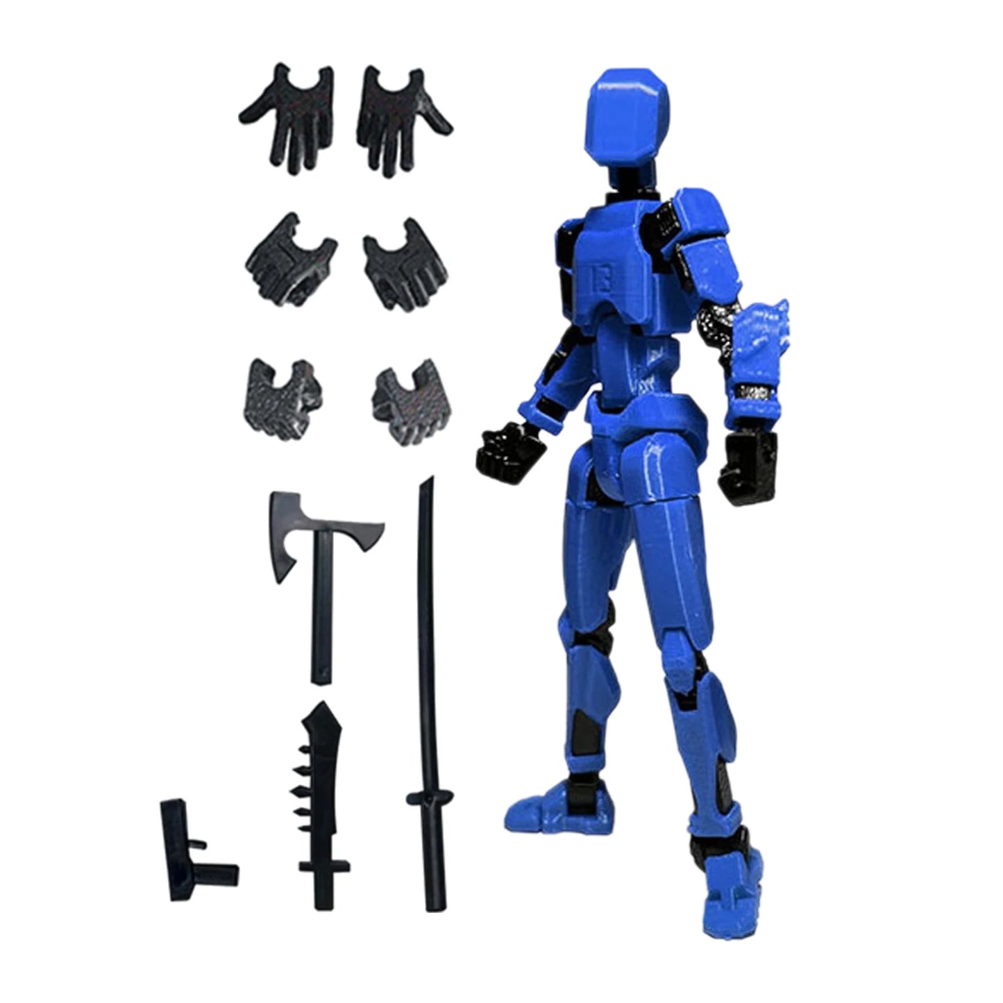 1PC 13 Joints Figure Articulate Movable Dummy Doll Diy Assembly Toy 3D Printed Action Figure Stop Motion Animation Dummy