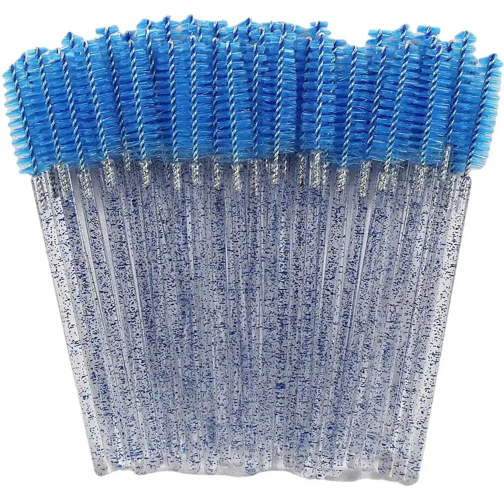 50Pcs Disposable Eyelash Spooler Brushes Multipurpose Eyebrow And Lash Extension DIY Beauty Accessory