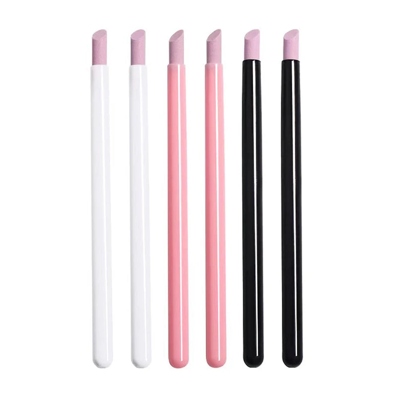 1/5PC Nails Art Quartz Grinding Pen Nail Cuticle scissors Dead Skin Remover UV Gel Polish Manicure Stick Files Accessories Tools