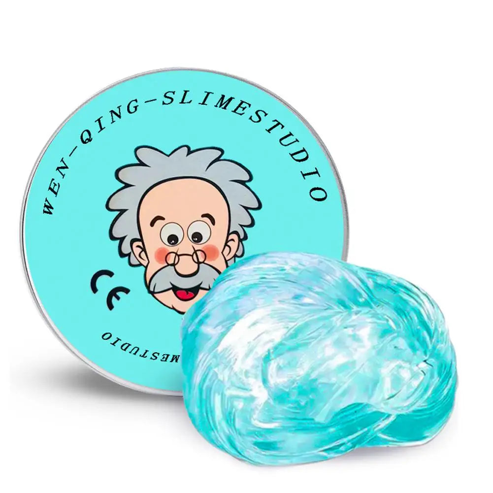 Reusable Putty Liquid Crystal Bouncy Slime Toy Kid Safe Mud Stress Relief Color Clay Shape Handmade DIY Handgum Playdough