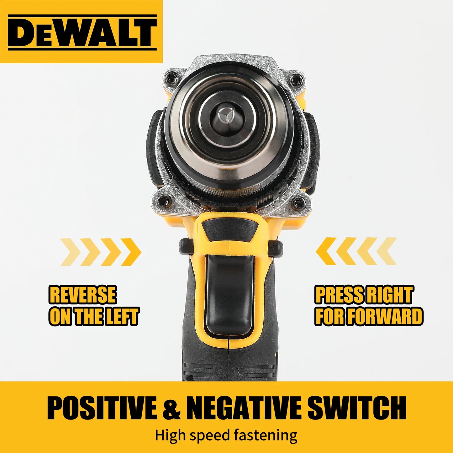DEWALT DCD805 20V High - Performance Brushless Cordless Impact Drill & Screwdriver - Ideal for Pros & DIYers （Naked Tool）