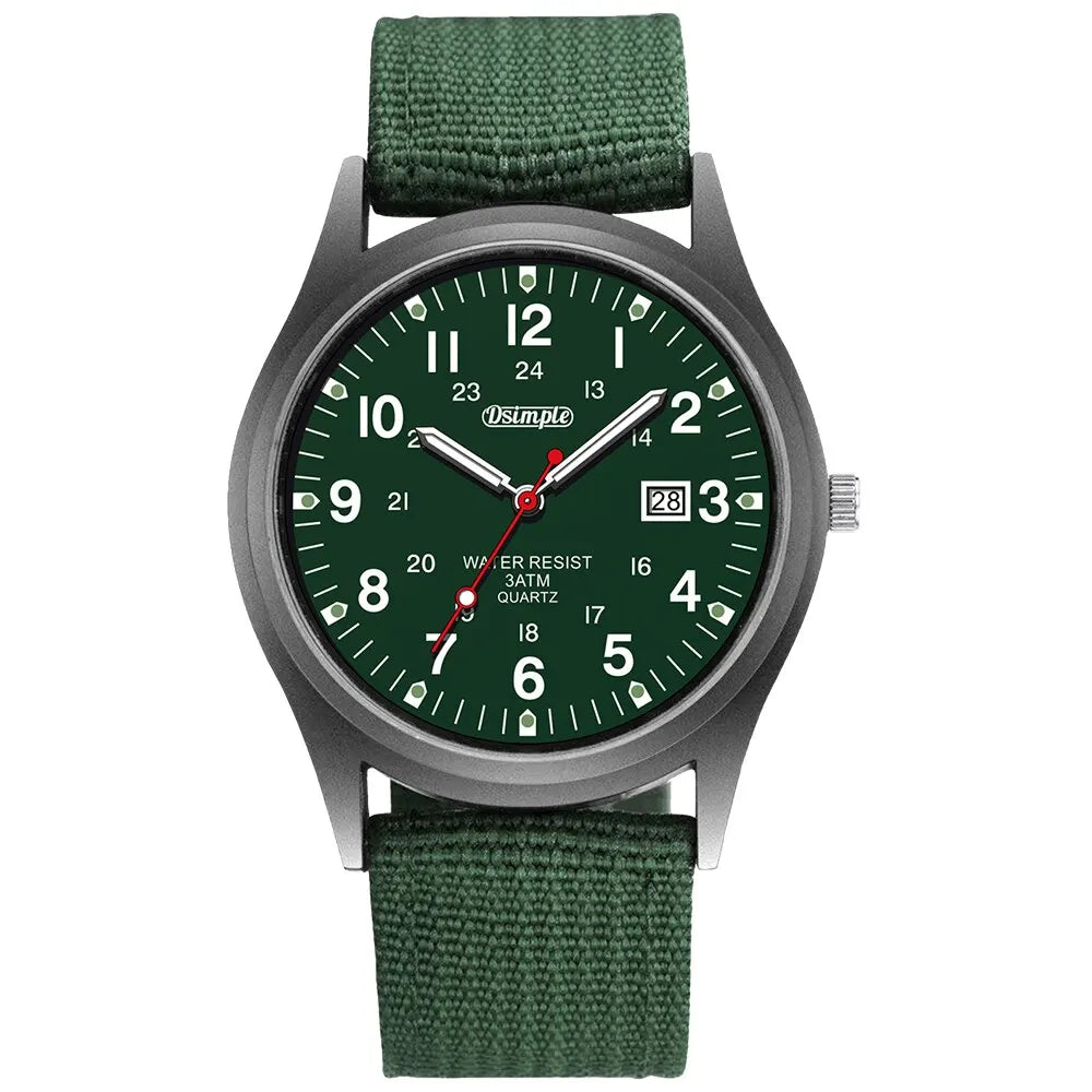 2023 Fashion Men Watches Luxury Brand Fashion Mens Quartz Watch Luminous Hands Male Clock Big Dial Waterproof Man Wristwatch