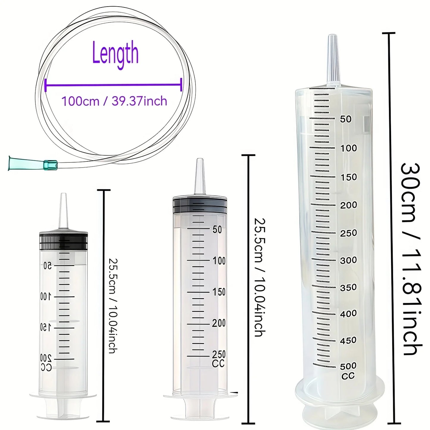 1 set of car water suction/injection tool with syringe