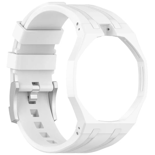 2-in-1 PC Case+Silicone Strap for Swatch X AP Royal Pop Pocket Watch Change To Wristwatch Integrated Modification Accessories