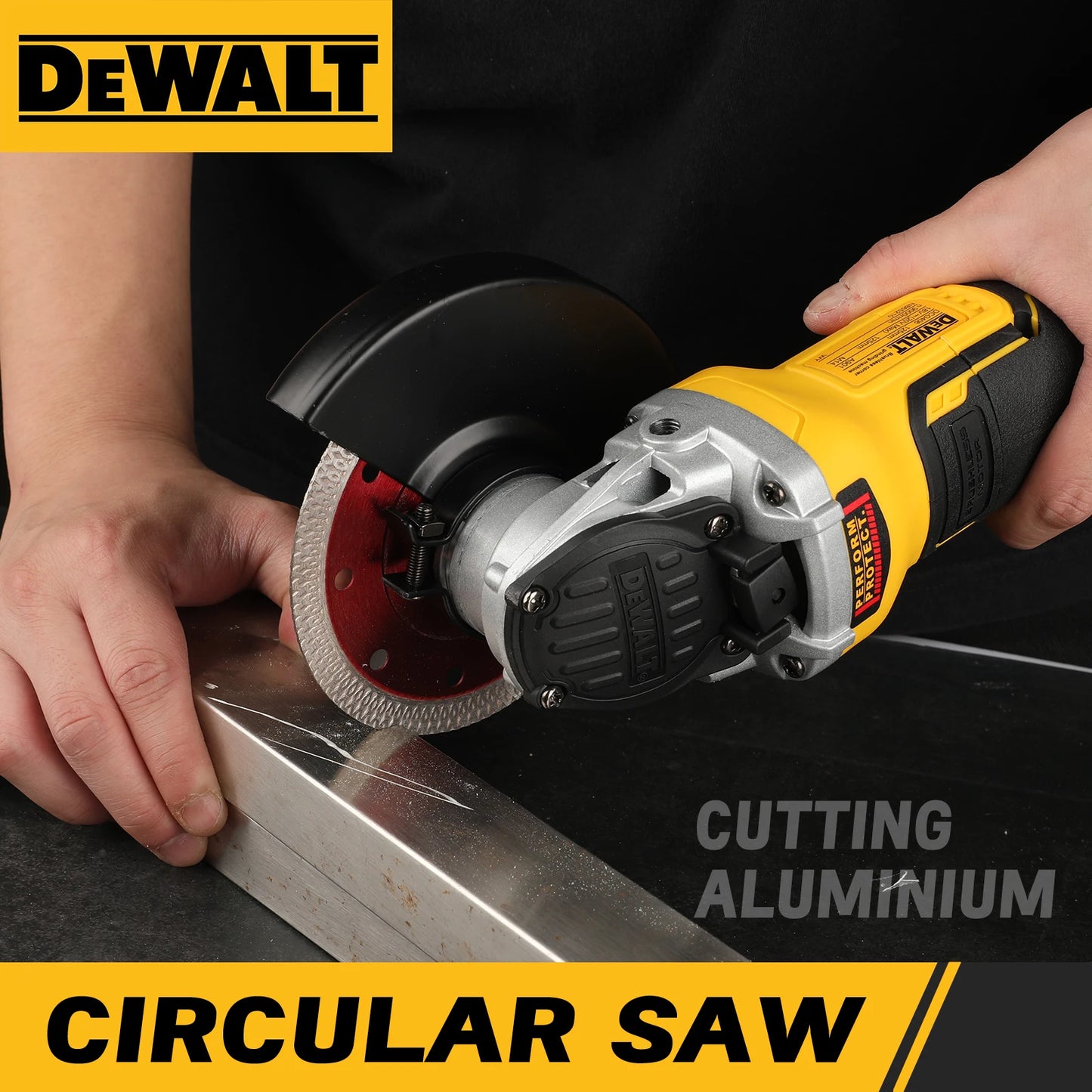 DEWALT DCG406 20V MAX XR Cordless Brushless 125mm Angle Grinder,Bare Tool Only - Efficient Cutting, Grinding & Polishing Machine