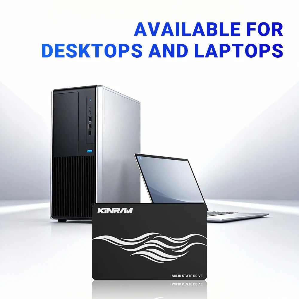 KinRam 2.5 SATA3 SSD 512GB 240GB 256GB Laptop Hard Disk 128GB 120GB 64GB HDD Internal SATA 3 Solid State Drive For PC Desktop