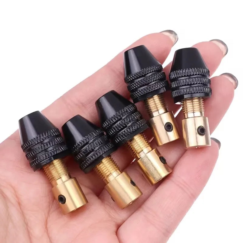 1pcs Universal Mini Chuck Electronic Drill Bit Collet  Multifunction Micro Electric Drill Tool Set Fixture Clamp