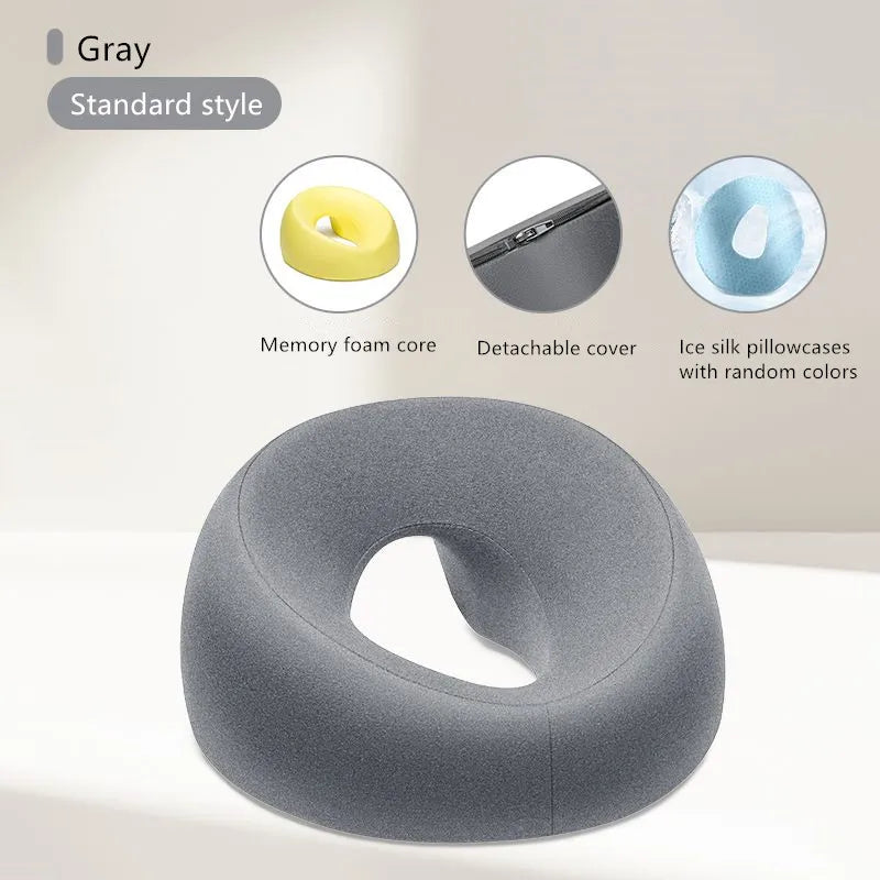 Face Down Pillow Prone Pillow for Prone Face Down Resting Comfort Memory Foam Ergonomics Home Massage Headrest for Beauty Salon