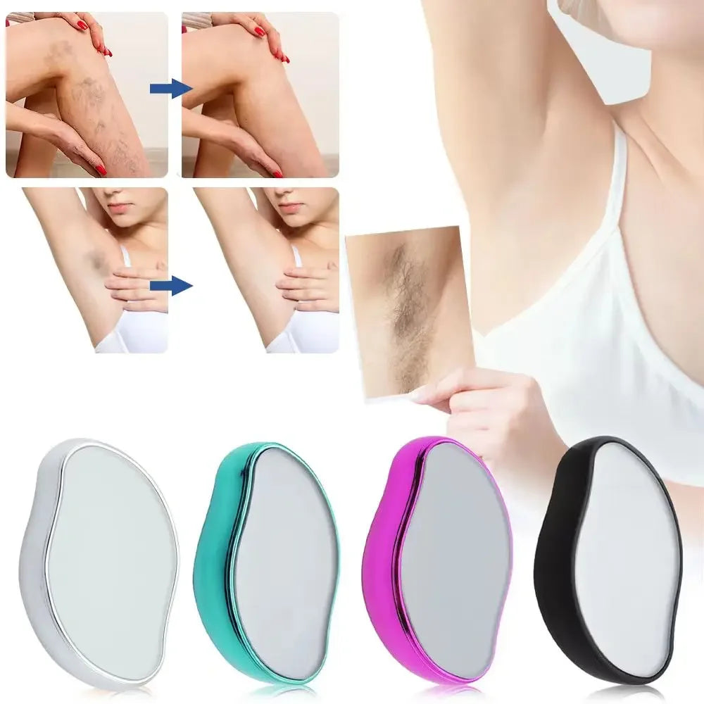 Crystal Physical Hair Eraser Reusable Easy Clean Portable Depilation Tool For Leg Arm Armpit Body Beauty Accessory