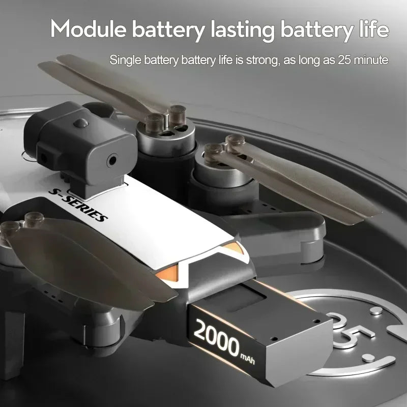 Original S2S Mini Drone 8K HD Professional 4K Dual Camera Obstacle Avoidance Brushless Motor Foldable Rc Quadcopter Toys Gift