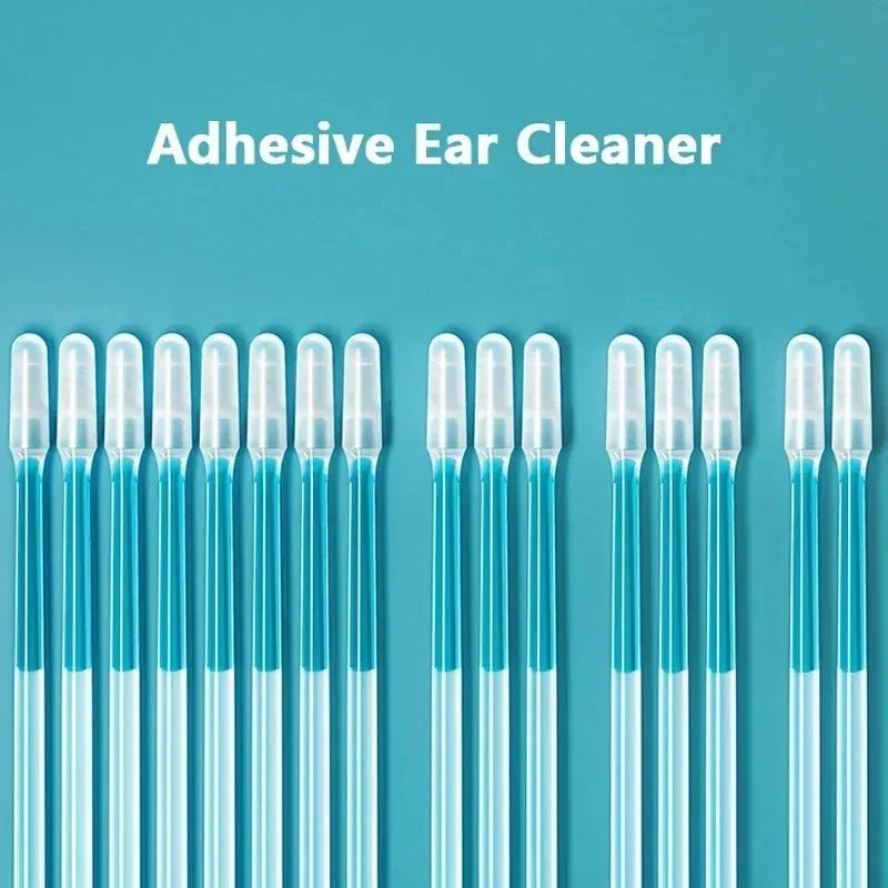 Premium Earwax Remover Tool Reusable Silicone Ear Cleaning Sticks Safe Gentle Ear Pick for Sensitive Ears