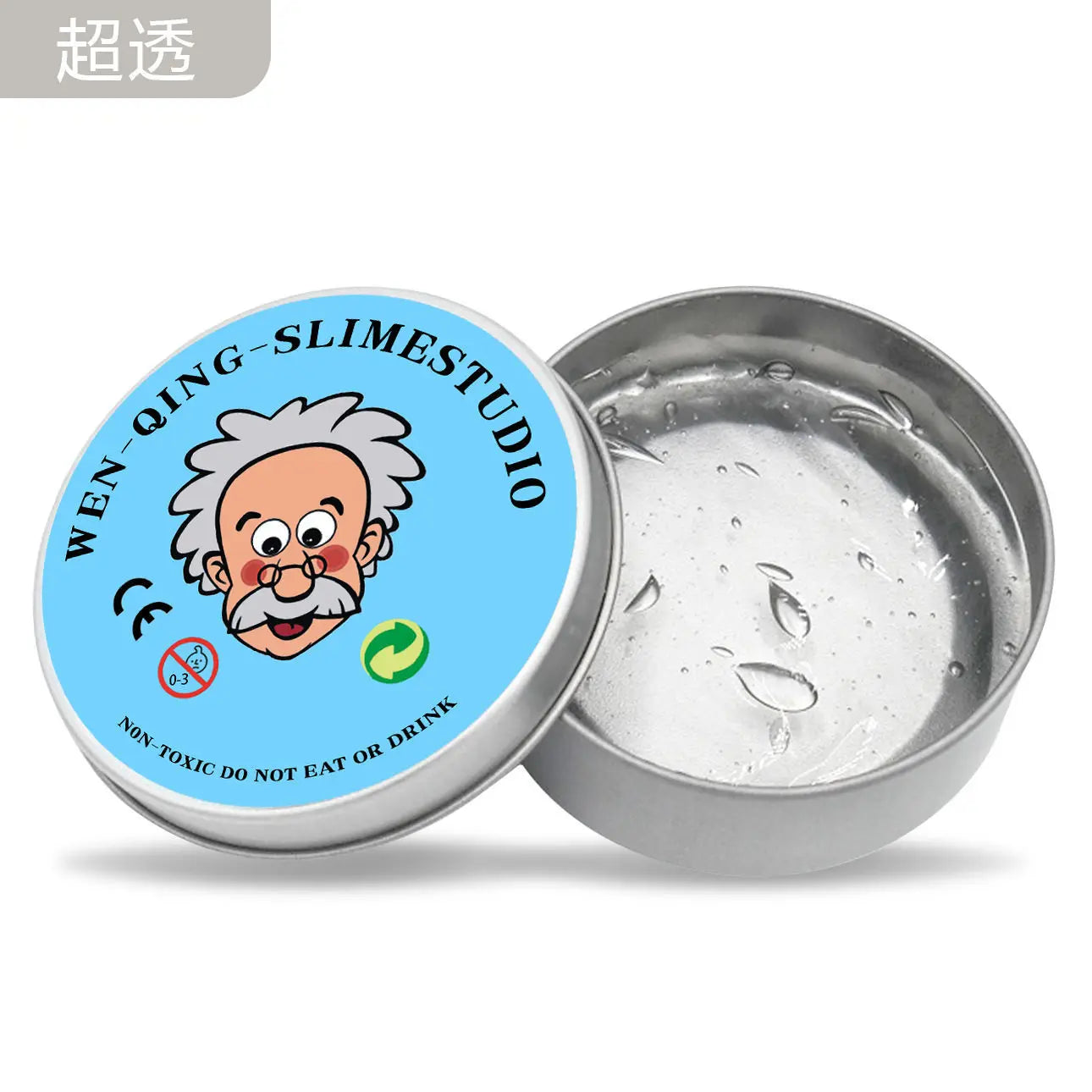 Reusable Putty Liquid Crystal Bouncy Slime Toy Kid Safe Mud Stress Relief Color Clay Shape Handmade DIY Handgum Playdough
