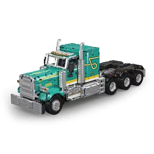 MOULD KING 13201 Peter American Truck Engineering Car Building Blocks Brick Model Toy for Kids Adult Gift