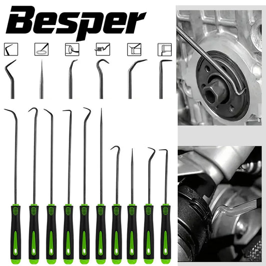 10/4Pcs Precision Oil Seal Pick Tool, Seal Puller, Easy Removal Tool Car Oil Seals O-Rings, Pick Tool, Precision Pick & Hook Set