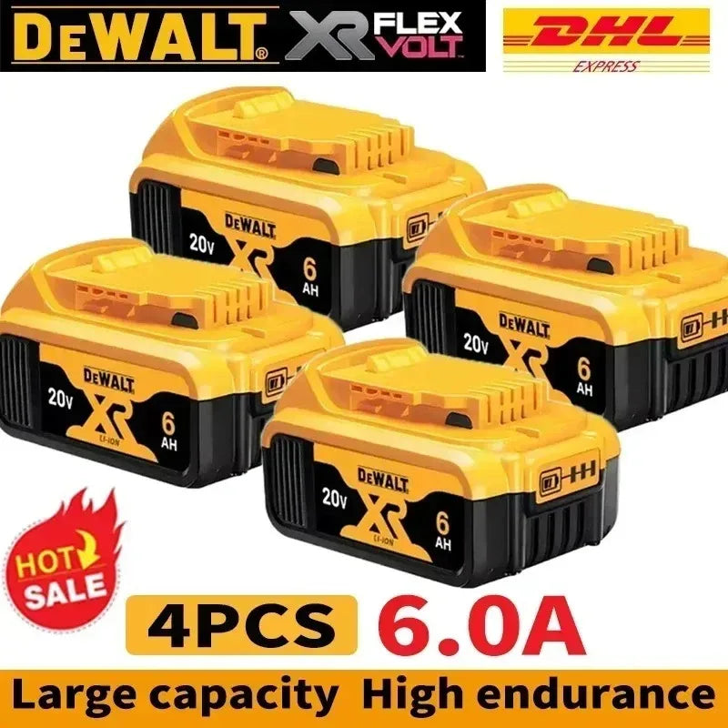 DeWALT 100% Original Battery 20V/60V 9000mAh MAX FlexVolt for DCB200 DCB205 DCB206 DCB209 DCB182 Power Tool Battery Air Transpor