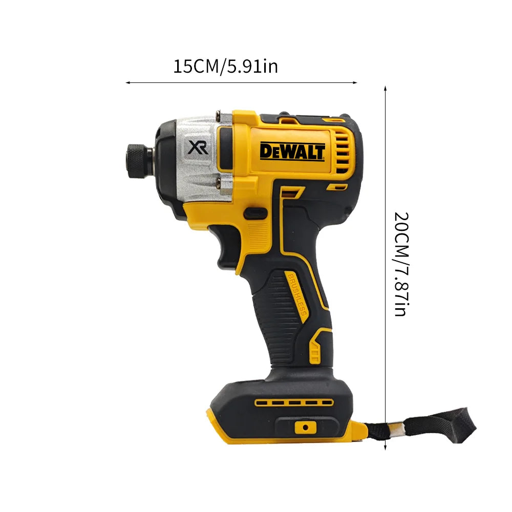 DeWalt DCF887 20V Brushless Cordless Impact Driver 205N.m Electric Screwdriver Impact Drill With LED Light For Dewalt 20V Batter