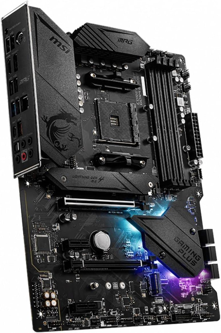 MSI MPG B550 GAMING PLUS Motherboard ATX - Ryzen 3rd Gen, AM4, DDR4, PCIe4
