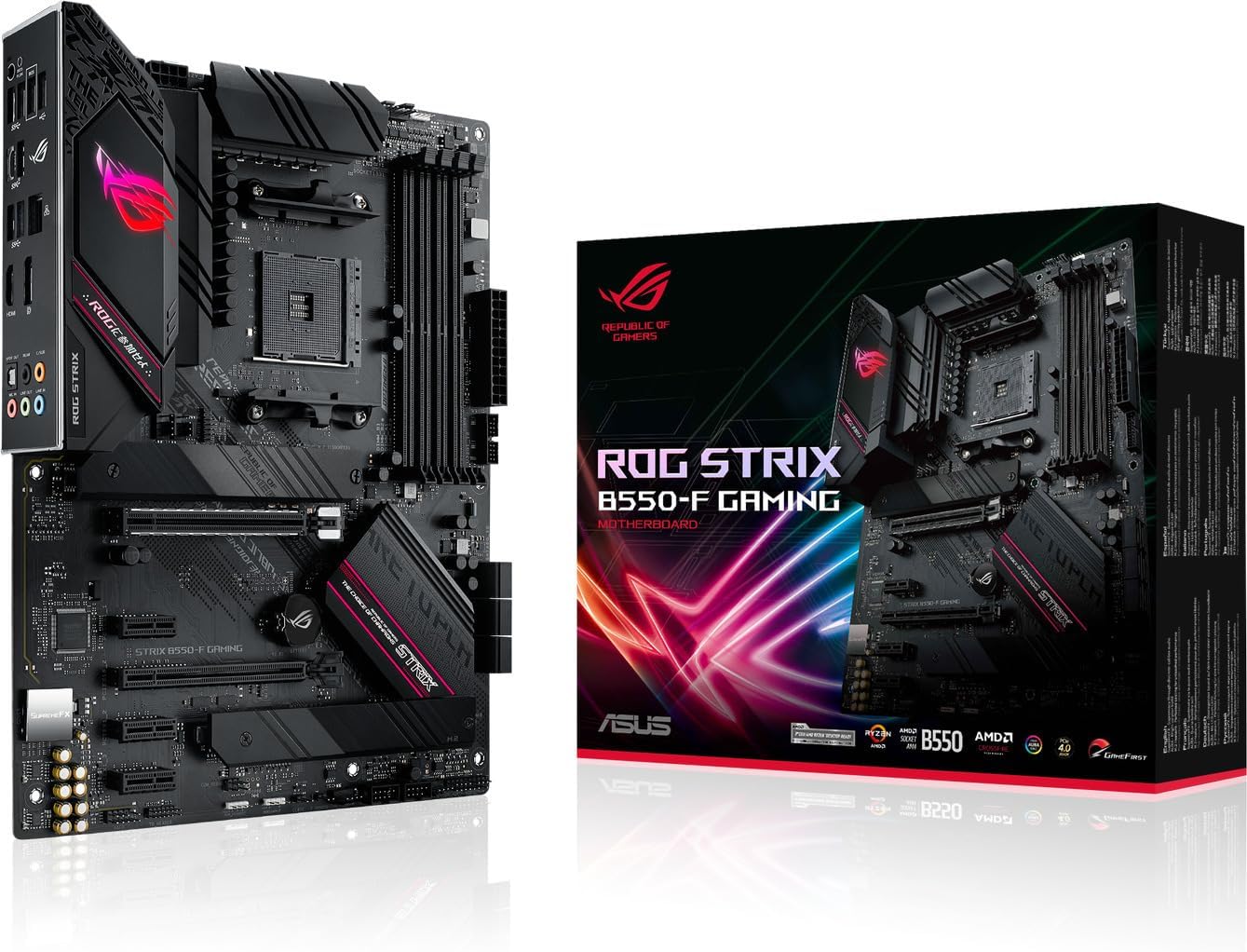 ASUS ROG Strix B550-F Gaming AMD AM4 ATX Gaming Motherboard