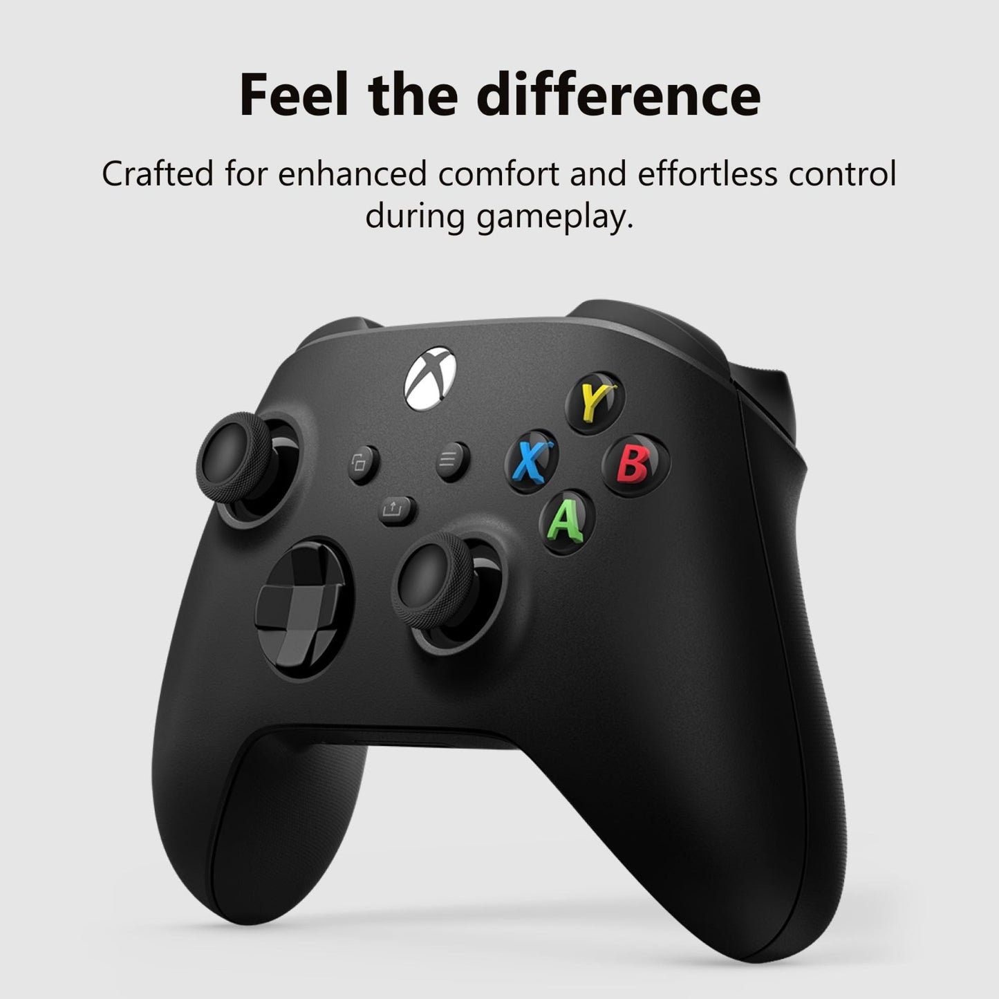 XBOX Wireless Gaming Controller | Carbon Black | Consoles, PCs, TVs, mobile, and more | Textured Grip | Wireless, Bluetooth, USB-C Connectivity