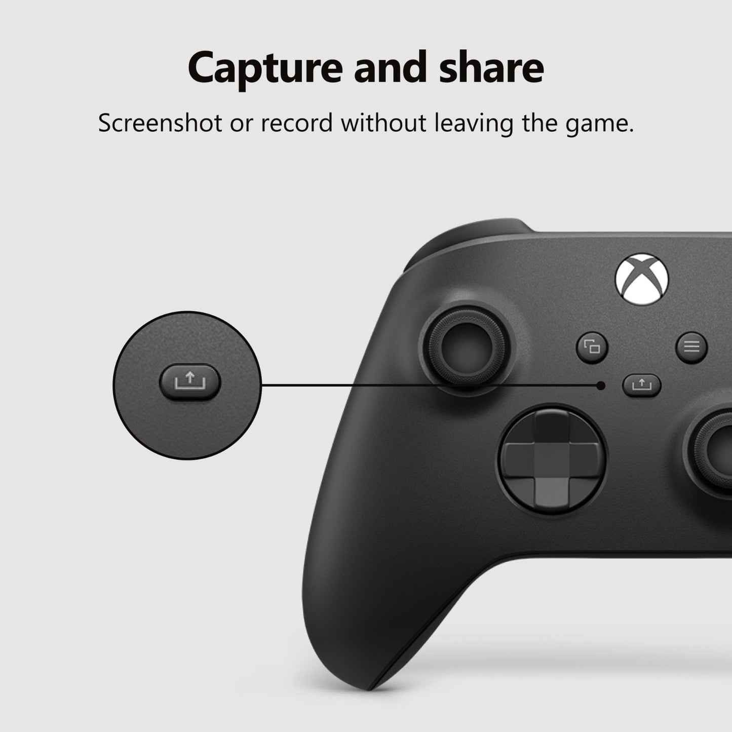 XBOX Wireless Gaming Controller | Carbon Black | Consoles, PCs, TVs, mobile, and more | Textured Grip | Wireless, Bluetooth, USB-C Connectivity