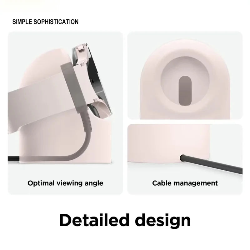 Compatible with Samsung Galaxy Watch 7 Charger Stand 40 44 46mm Galaxy Watch 3 4 5Pro 6 Charge silicone Stand 45 Charging baser