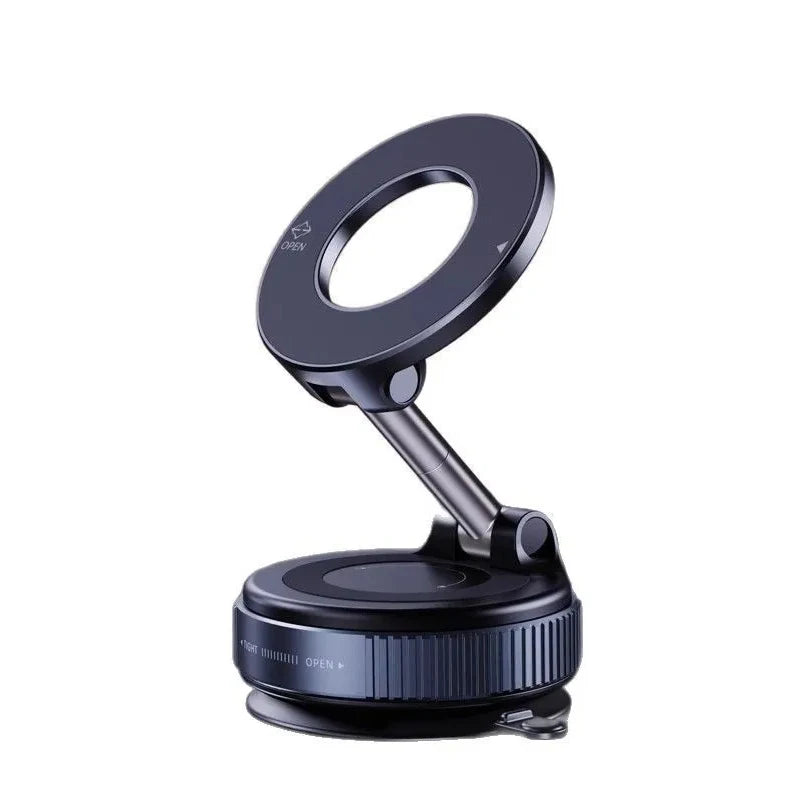 360° Rotating Vacuum Magnetic Car Phone Holder New Model Dashboard Glass Mount Multi-Scenario Automotive Navigation Stand
