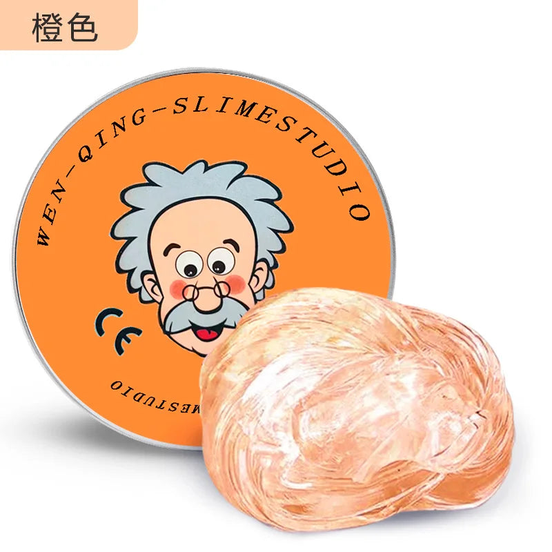 Reusable Putty Liquid Crystal Bouncy Slime Toy Kid Safe Mud Stress Relief Color Clay Shape Handmade DIY Handgum Playdough