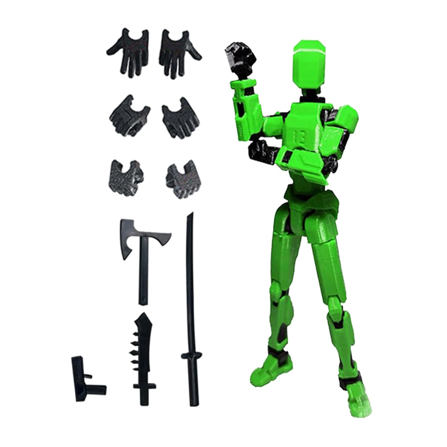 1PC 13 Joints Figure Articulate Movable Dummy Doll Diy Assembly Toy 3D Printed Action Figure Stop Motion Animation Dummy