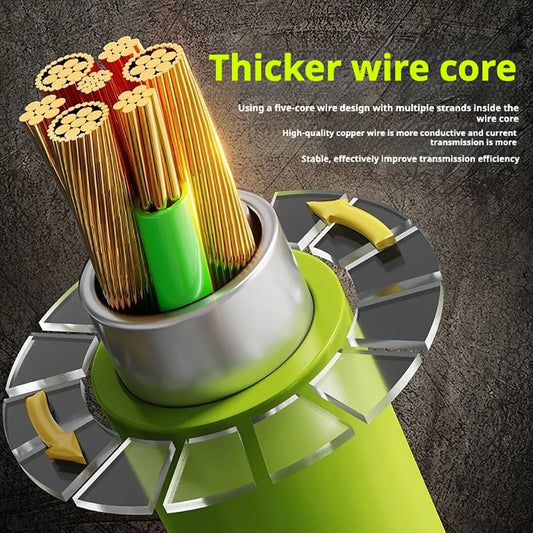 240W Type C To Type C Super Fast Charging Cable Universal High Power Charger USB Cord 6A USB C Cable for Xiaomi iPhone Samsung