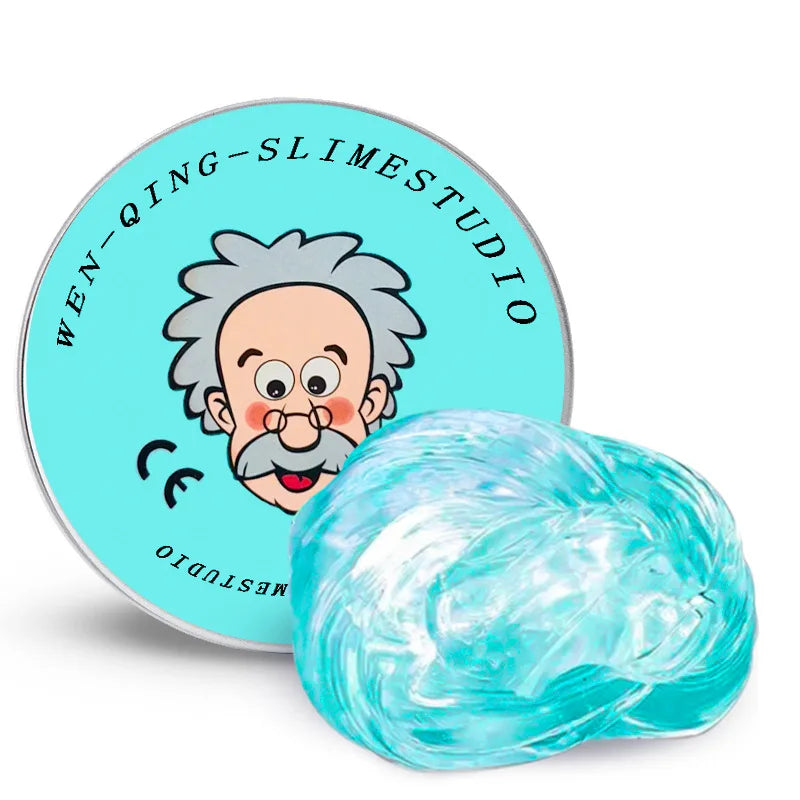 Reusable Putty Liquid Crystal Bouncy Slime Toy Kid Safe Mud Stress Relief Color Clay Shape Handmade DIY Handgum Playdough
