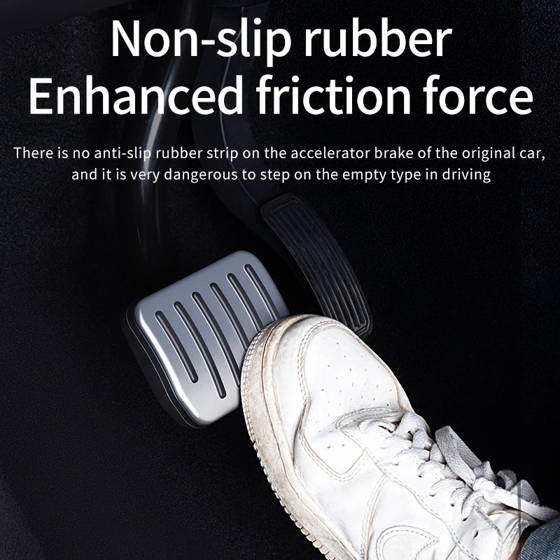 TESY For Tesla All Model YL Y Juniper Launch Model 3 Highland Accelerator Brake Pedal Anti Slip Foot Rest Cover