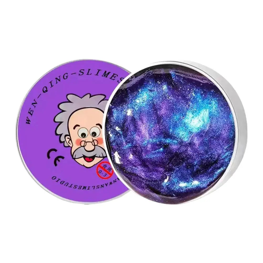 Reusable Putty Liquid Crystal Bouncy Slime Toy Kid Safe Mud Stress Relief Color Clay Shape Handmade DIY Handgum Playdough