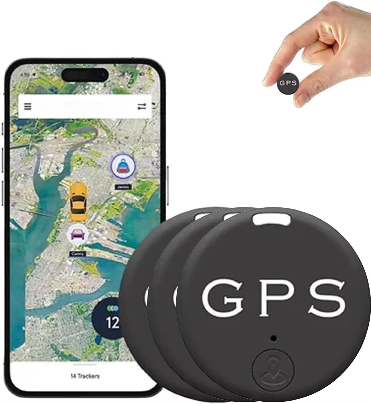 Car Vehicle Tracking Anti-Lost Locator Mini GPS Tracker for Vehicles Locator Tracker for Tracking System Bluetooth