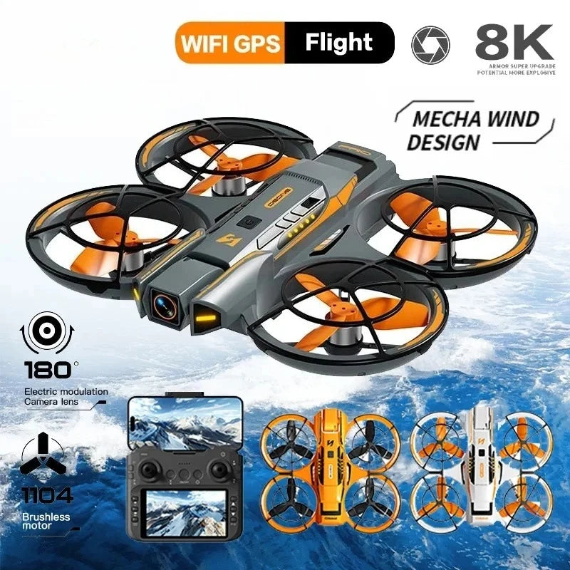 Original A21Pro Mini Drone 8K GPS Professional HD Aerial Photography Remote Control Aircraft 5G HD Camera Quadcopter Toy UAV